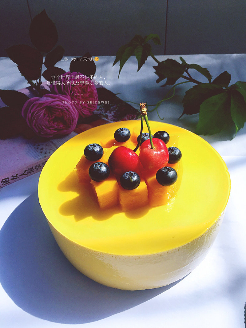 Six-Inch Mango Mousse