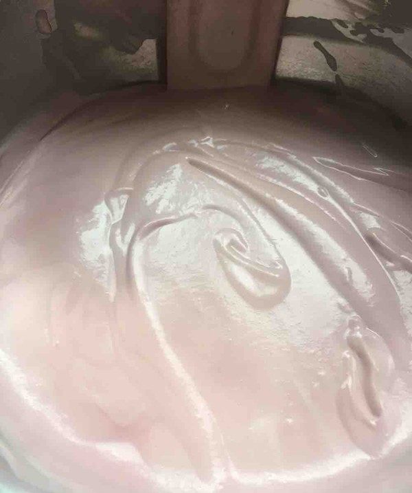 Steps to Make Raspberry Sand Mousse