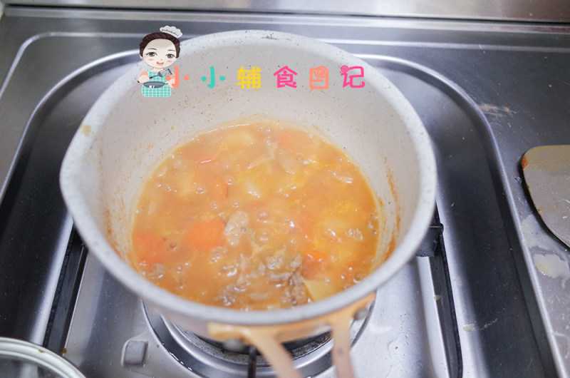 Steps for Cooking Tomato Potato Beef Soup for Over 12 Months