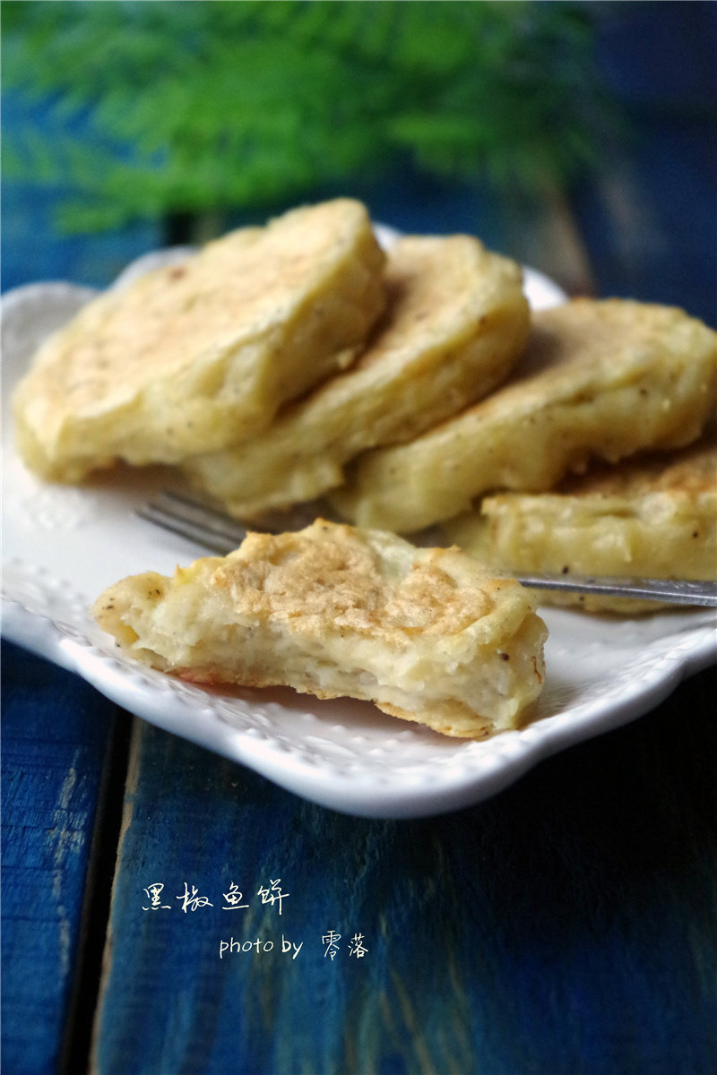 【Homemade Healthy and Delicious Snack】Black Pepper Fish Cake