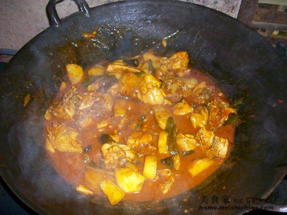 Steps for Cooking Coconut Curry Chicken with Shredded Coconut