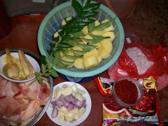 Steps for Cooking Coconut Curry Chicken with Shredded Coconut