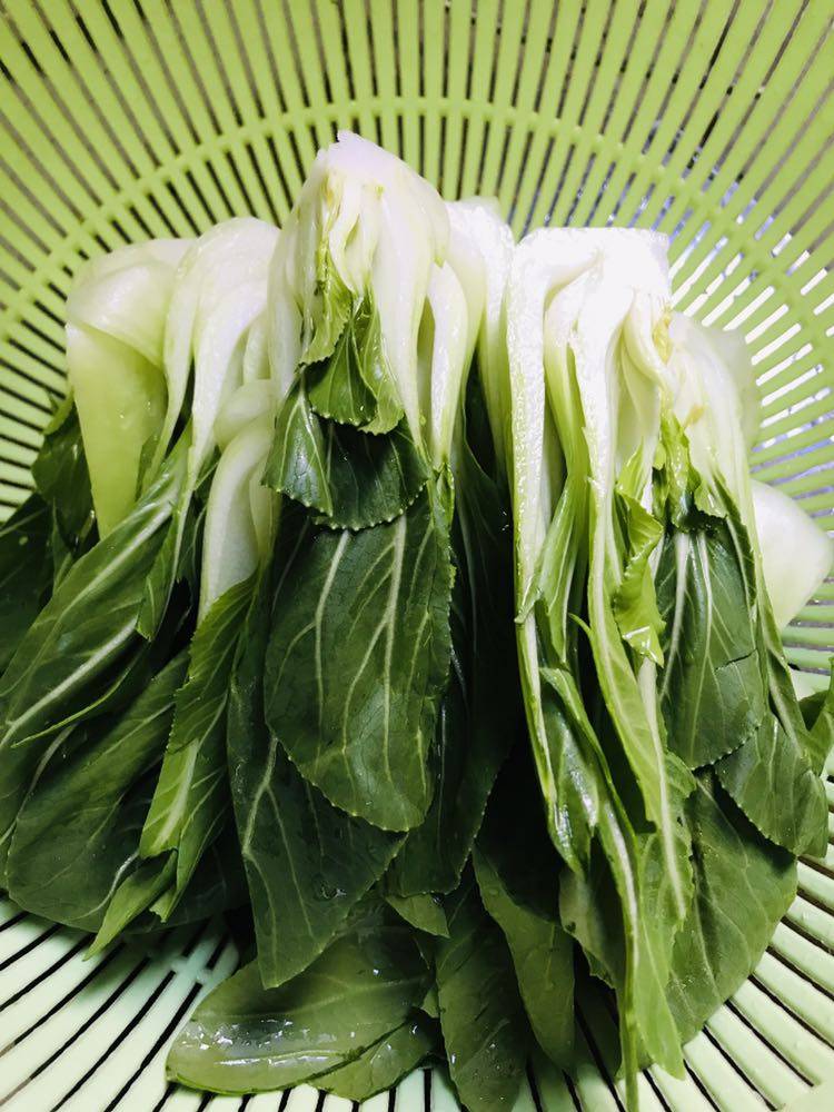 Steps for Cooking Shiitake Mushroom and Baby Bok Choy