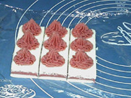 Steps for Making Red Yeast Rice Taro Yam Cake