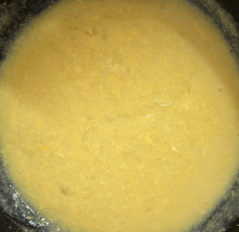 Corn Milk Egg Custard