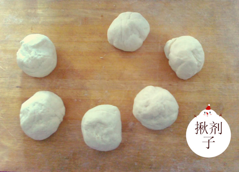 Steps for Making Flower Bread