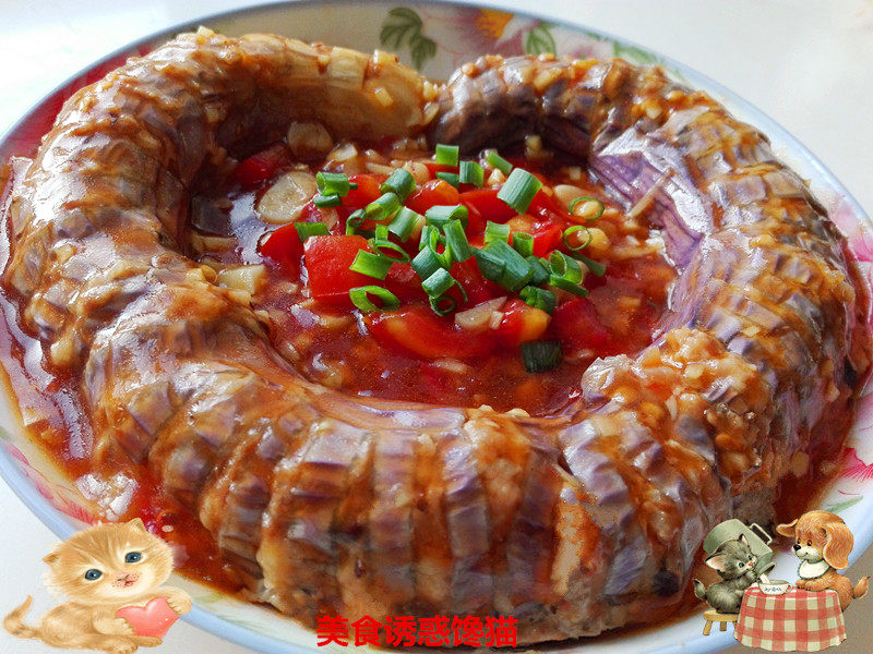 Steamed Minced Pork Stuffed Eggplant