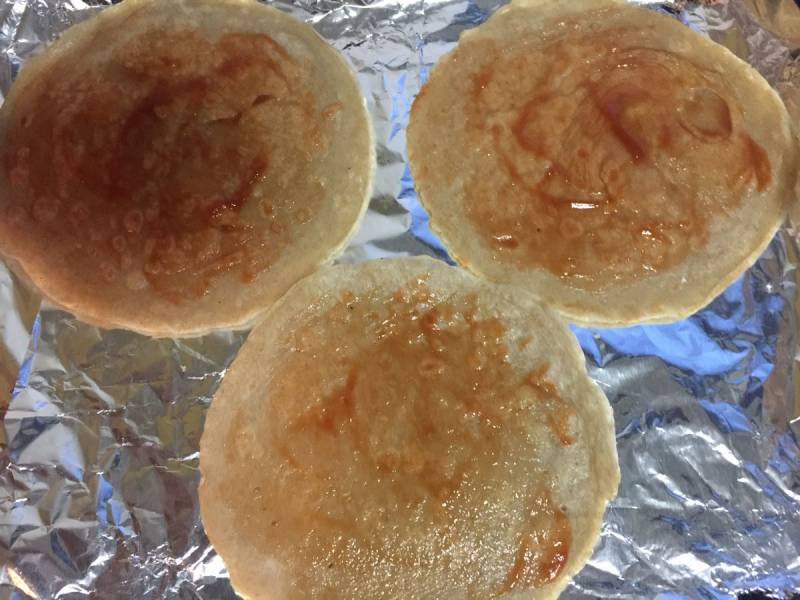 Steps for Making Salmon Buckwheat Pancakes