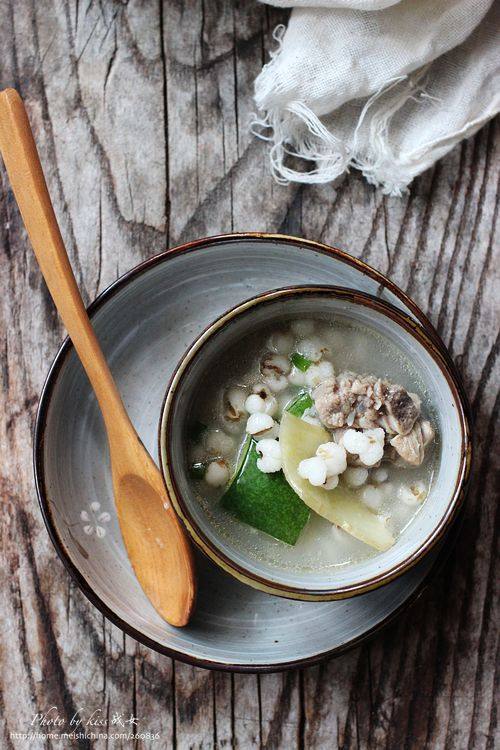 Nourishing Yin and Invigorating Qi - Winter Melon, Coix Seed and Duck Soup