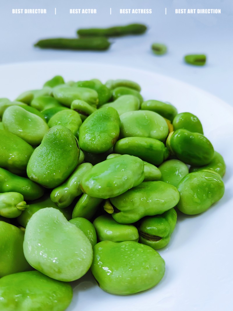 Steps for Cooking Cold Dressed Fava Beans