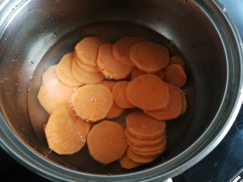 Steps for making Sweet Potato Cake