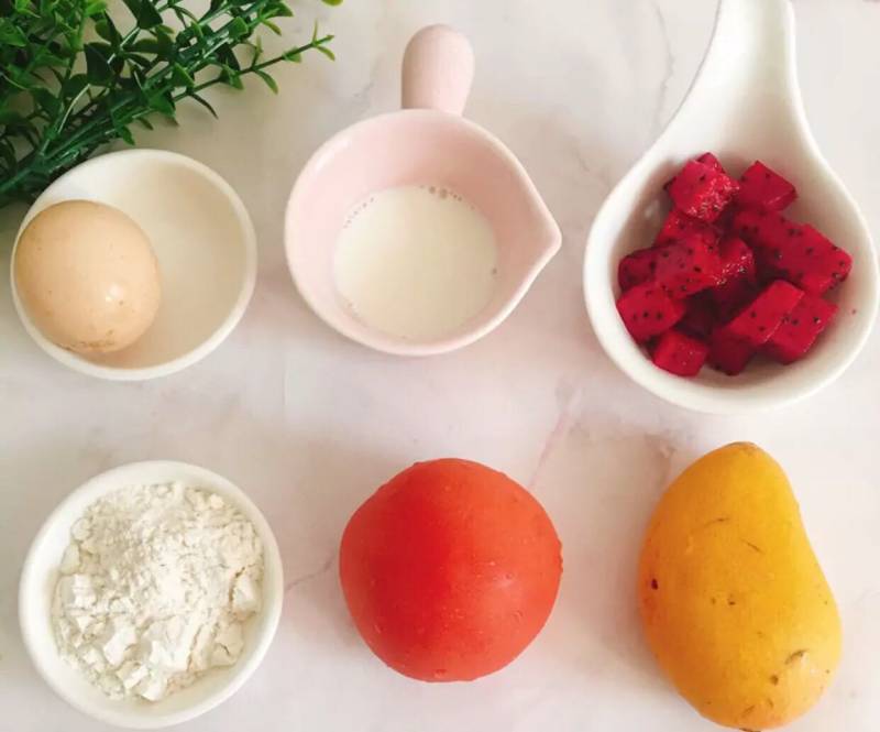 Children's Fruit Pizza Making Steps