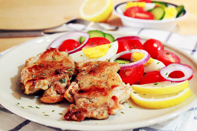 Black Pepper Lemon Chicken Steak