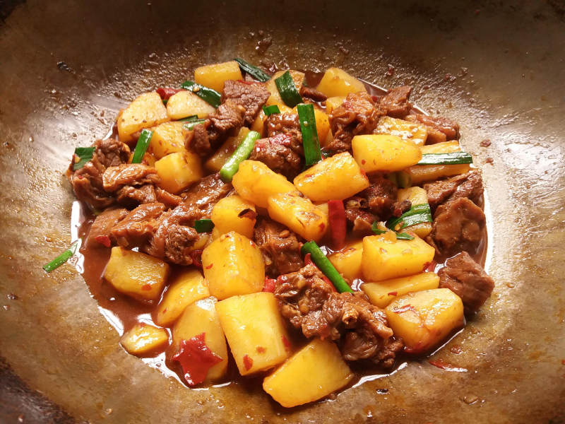 Braised Beef with Potatoes Steps