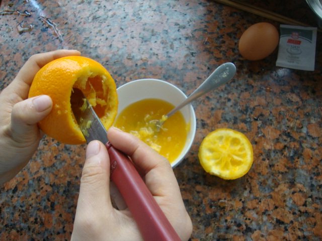 Steps for Cooking Steamed Egg with Orange