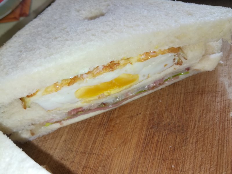 Egg and Bacon Sandwich