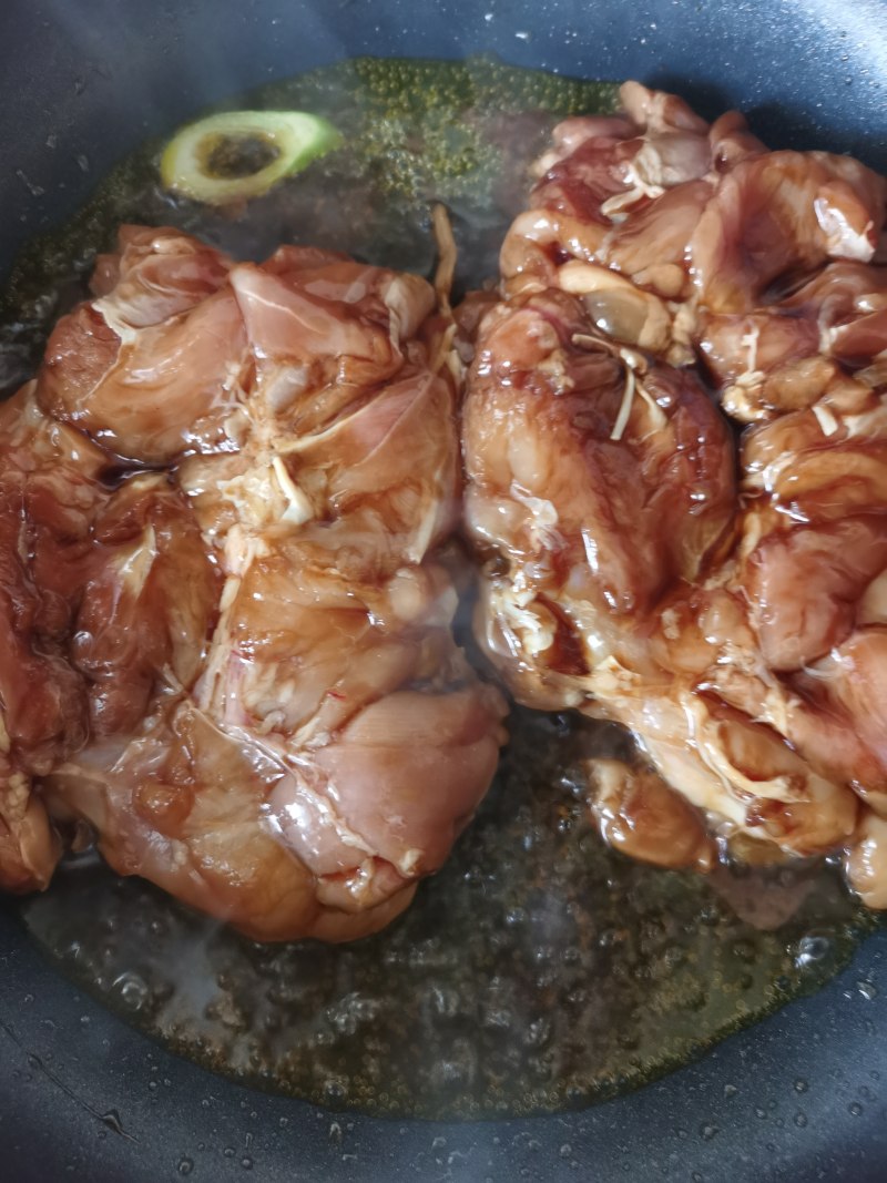 Steps for Making Teriyaki Chicken Thigh Rice Bowl