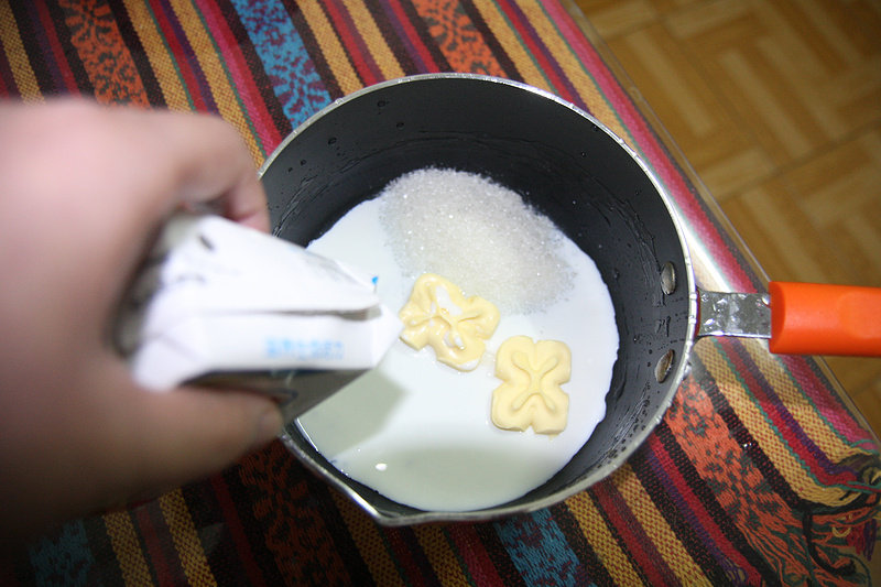 Sago Pudding Making Steps