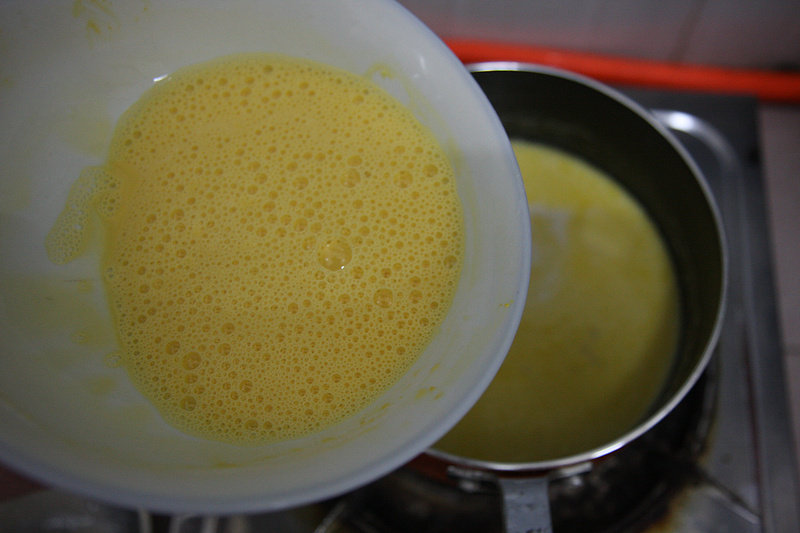 Sago Pudding Making Steps