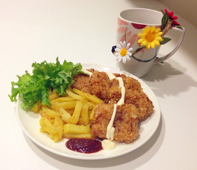 Fish and Chips~Popular Fast Food Snack in North America