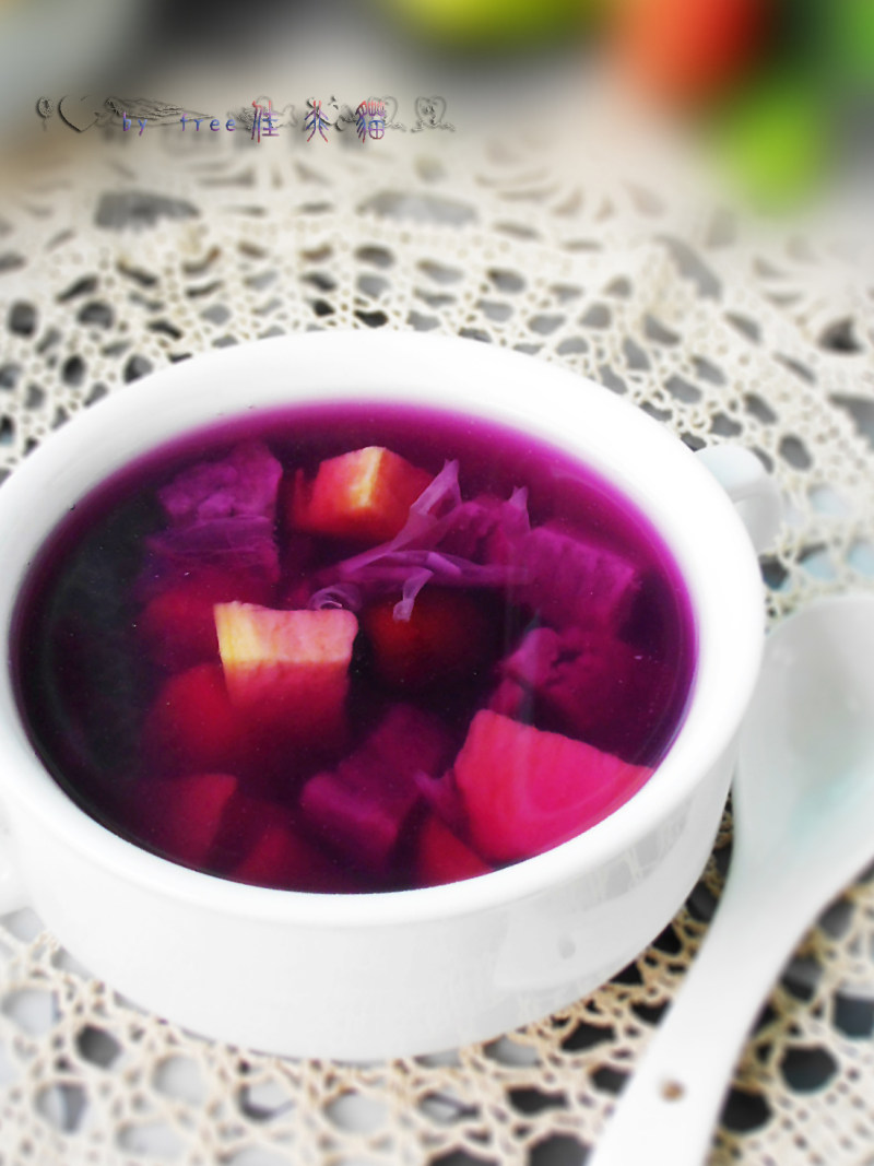 Sweet Potato and Lily Bulb Soup