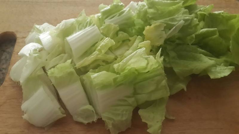 Steps to Cook Sheep Meat and Baby Bok Choy Soup