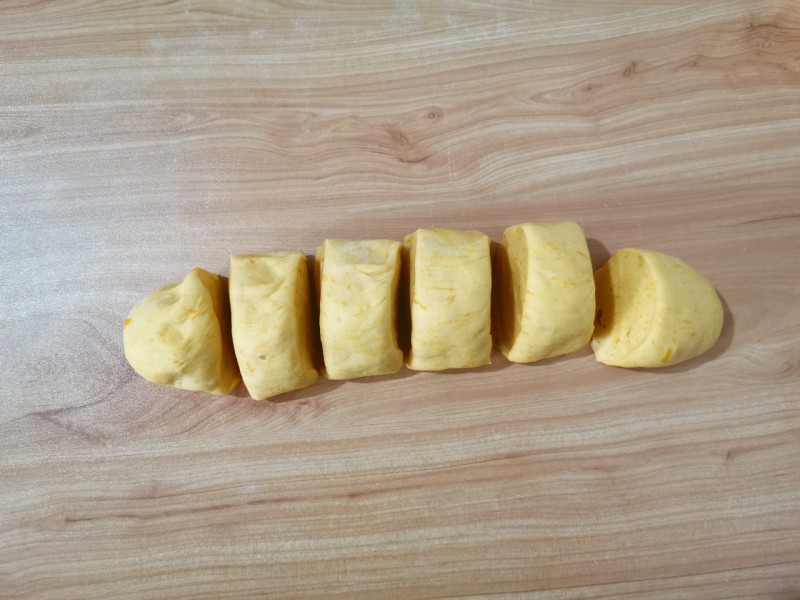 Steps for Making Pumpkin Hot Dog Bread