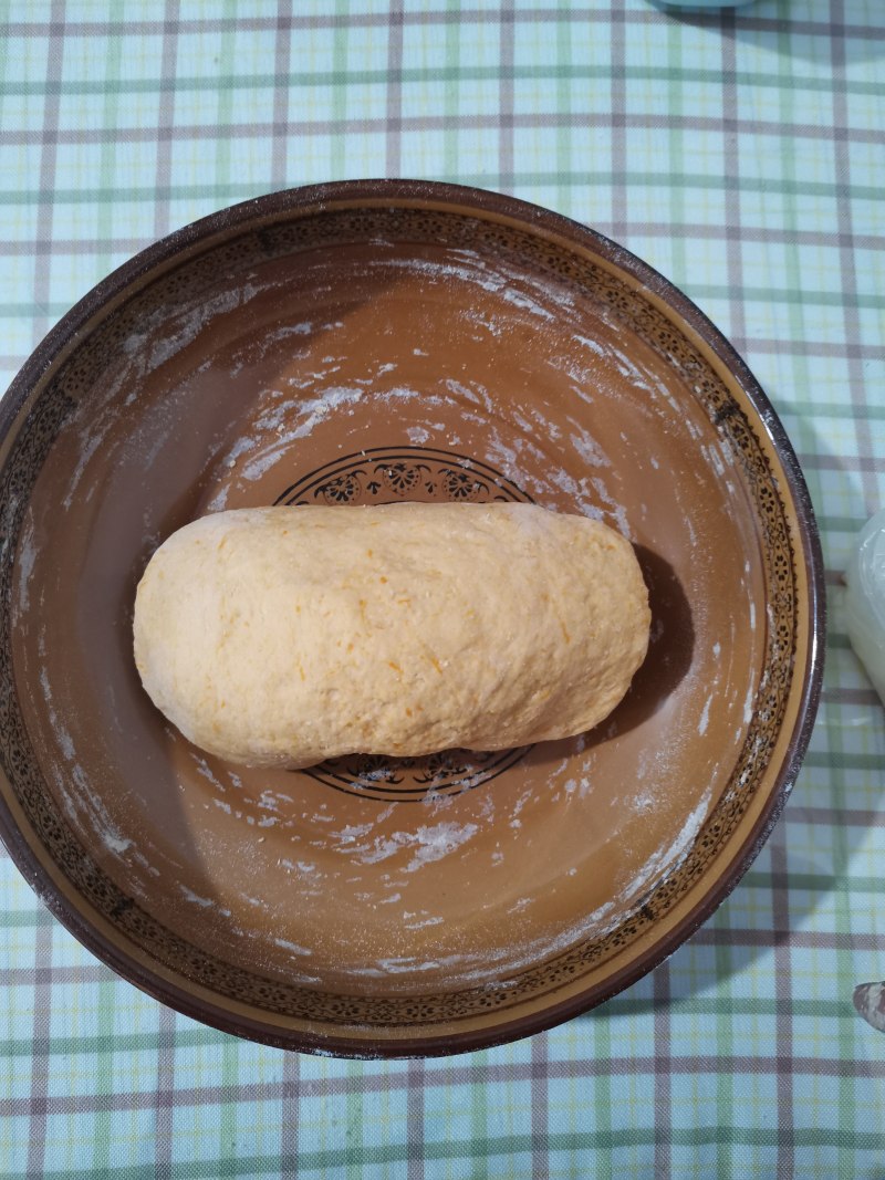 Steps for Making Pumpkin Hot Dog Bread