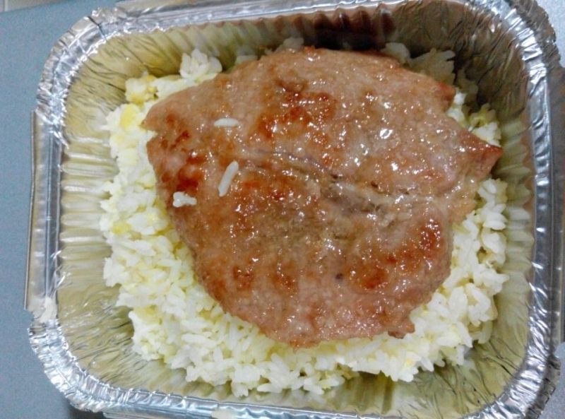 Steps for Baked Pork Chop Rice with Tomato Sauce