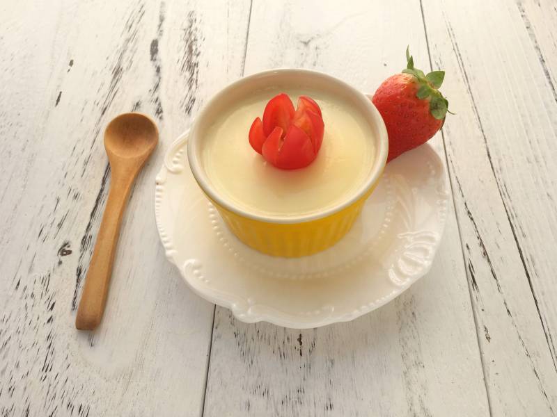 Orange Milk Pudding