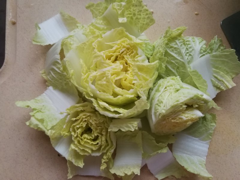 Chinese Cabbage and Cilantro Hot Pot Meatballs Cooking Steps