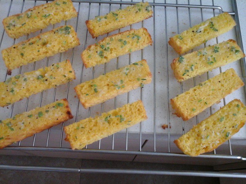 Steps for Making Garlic Butter Breadsticks