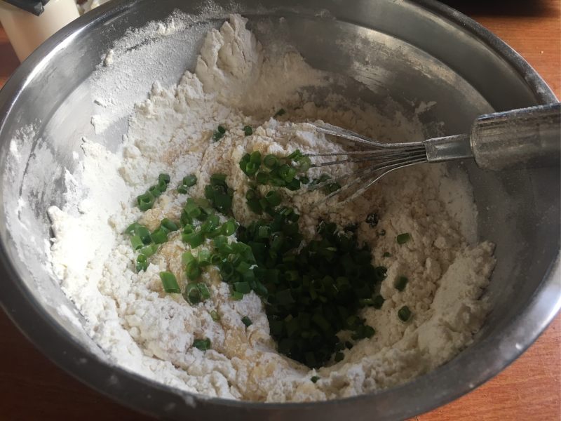 Scallion Salted Pastry Making Steps