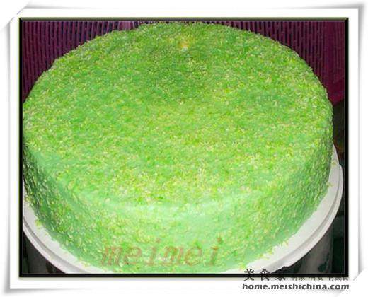 Parent's Day Cake - Pandan Sponge Cake