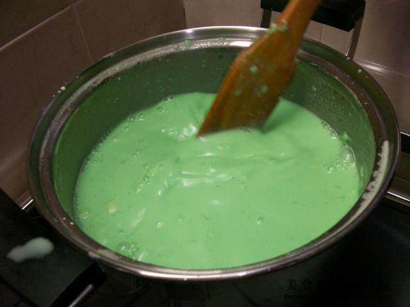 Parent's Day Cake - Pandan Sponge Cake Cooking Steps