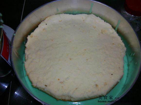 Parent's Day Cake - Pandan Sponge Cake Cooking Steps