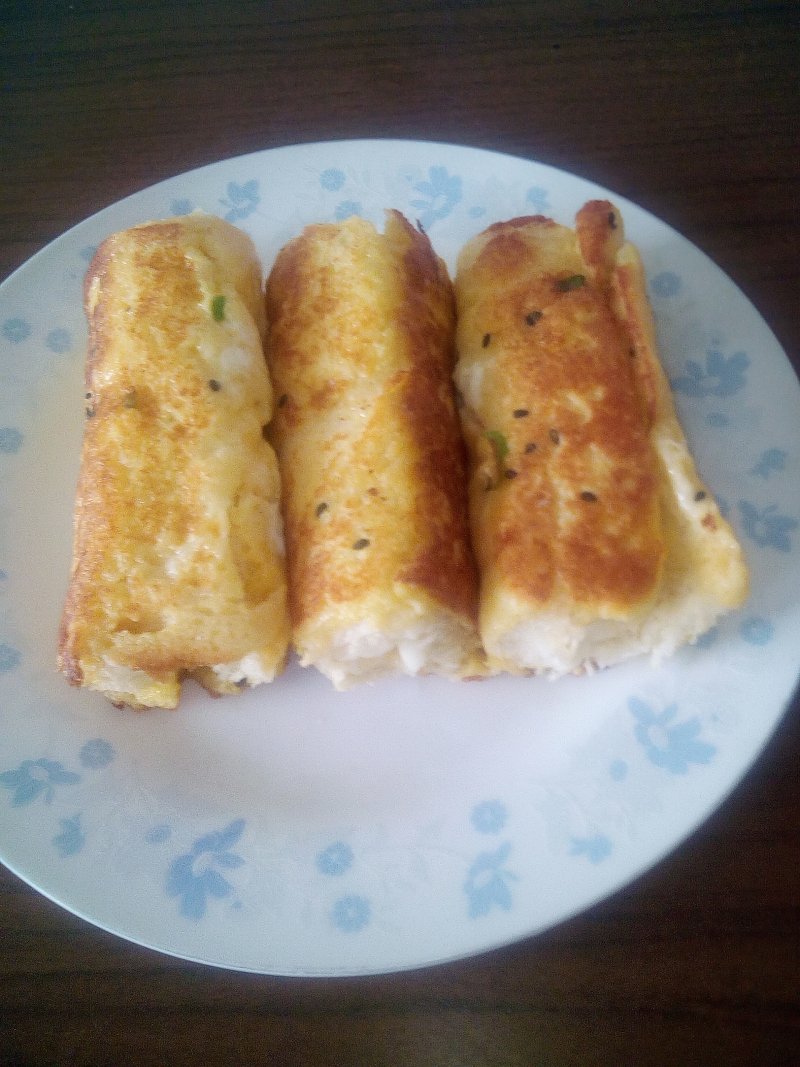 Cheese and Ham Toast Roll