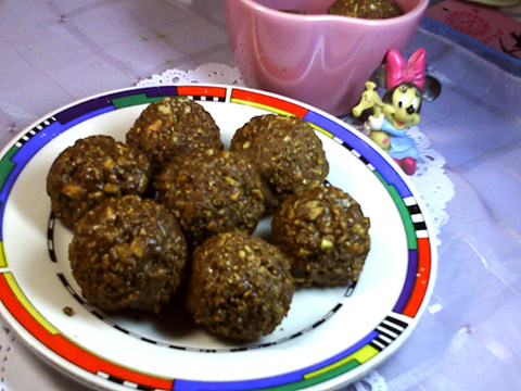 Homemade Ferrero Rocher