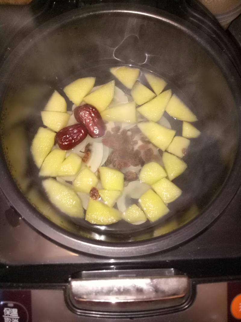 Coconut Stewed Apples Step-by-Step