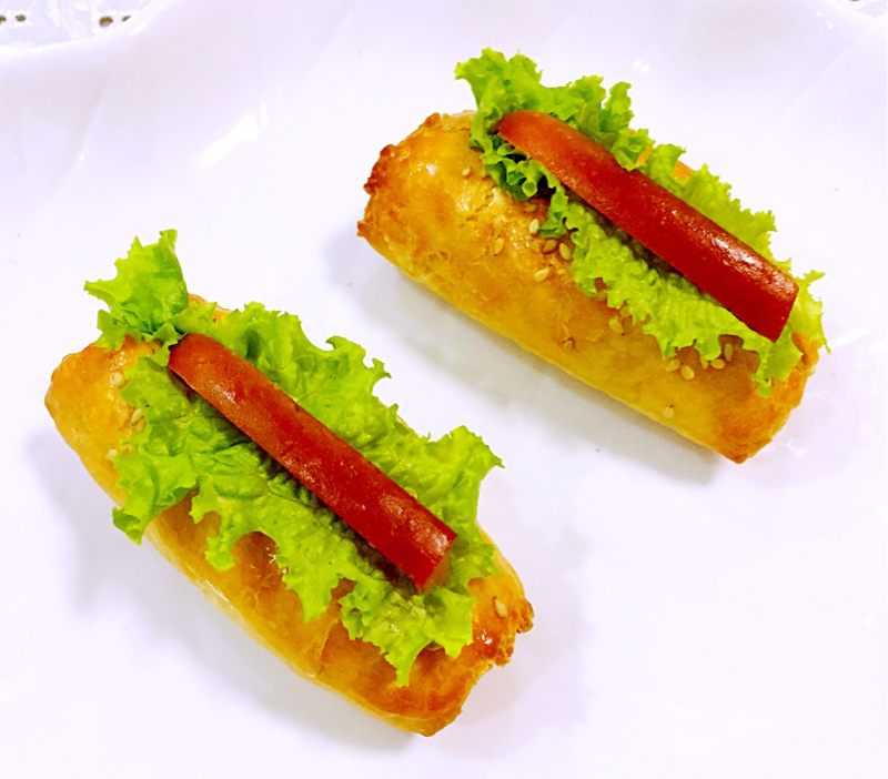 Mini Cute Hot Dog Cooking Steps