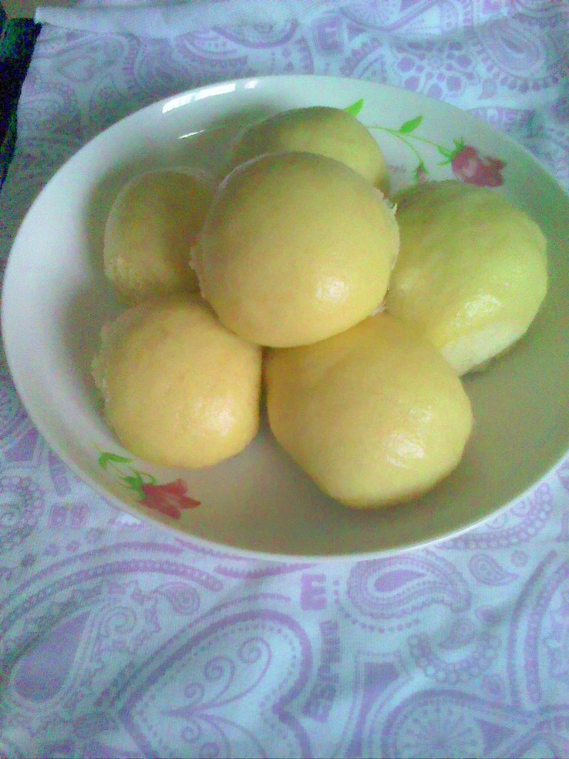 Vanilla Carrot Steamed Buns