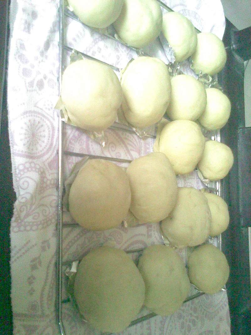 Steps for Making Vanilla Carrot Steamed Buns