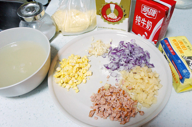 Steps for Making Corn Cream Soup