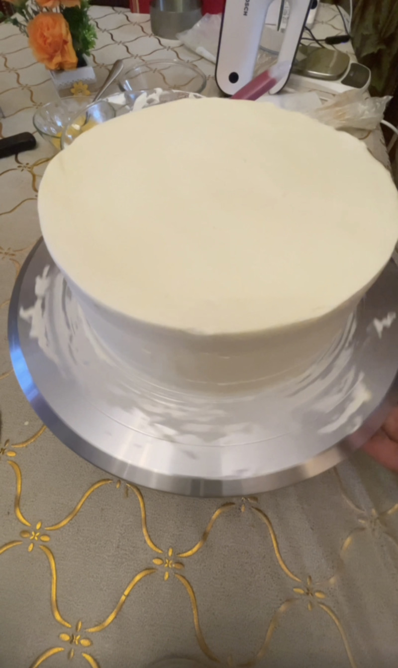 Steps for Making 8-Inch Birthday Cake