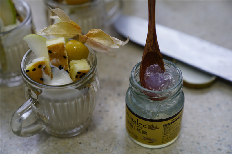 Bird's Nest Cake Cup Cooking Steps