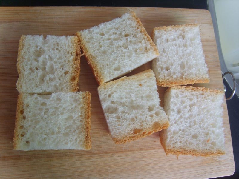 Steps for Making Cheese Baguette Slices