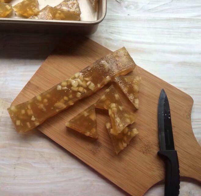 Water Chestnut Cake Making Steps