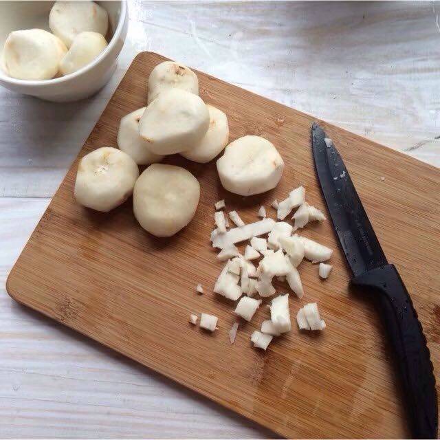 Water Chestnut Cake Making Steps