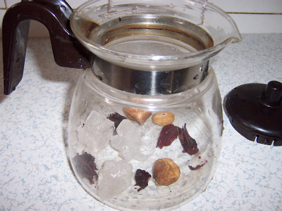 Steps to Prepare Fragrant and Refreshing Fig and Roselle Flower Tea