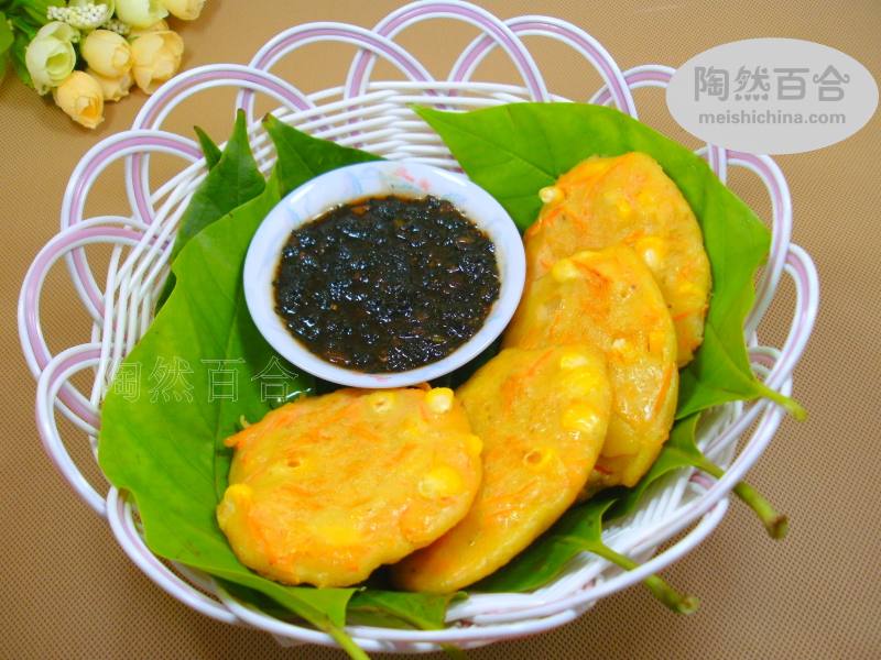 【Bread with Sauce】Carrot and Corn Bread with Oats Cooking Steps